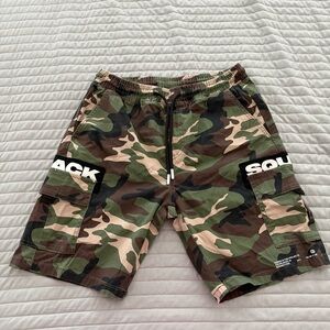 Camo Cargo Shorts